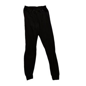 Polar Max Women’s Base Layer Pants Large Black Thermal Cold Weather